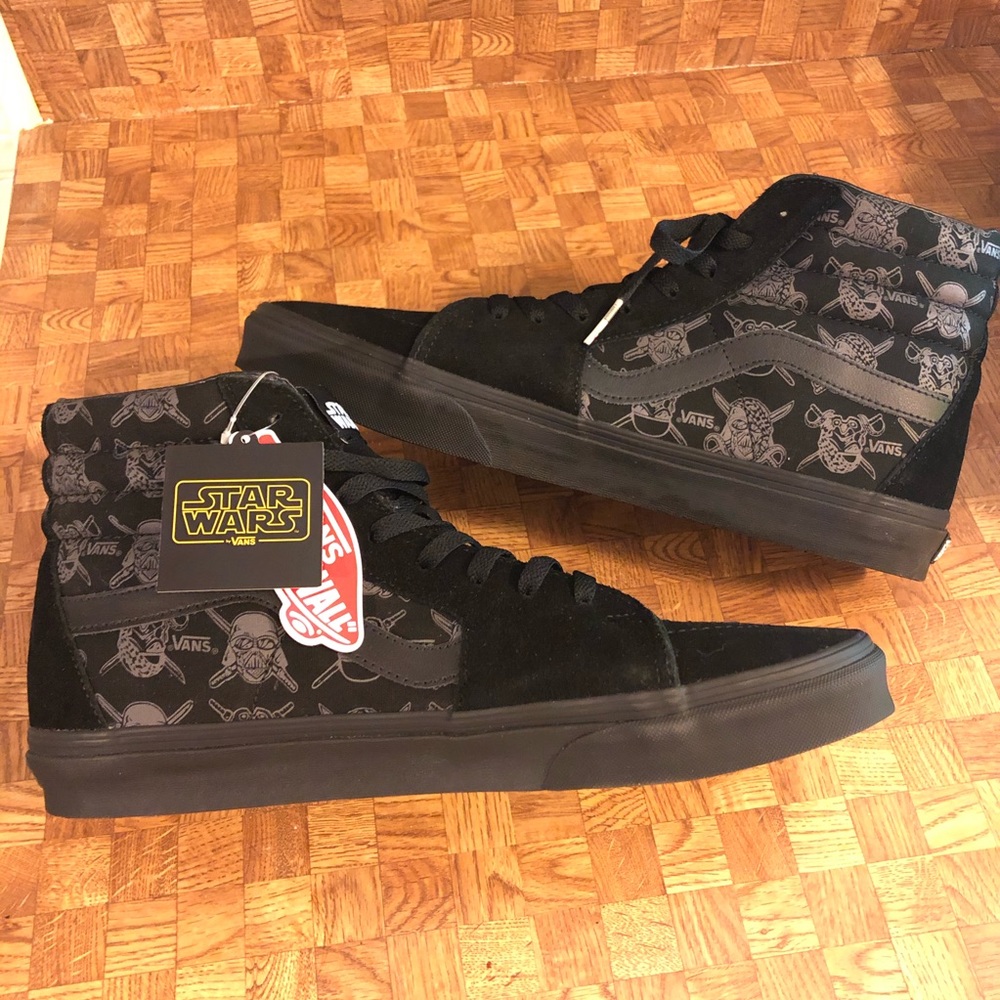 Rare Star Wars Vans Sk8-Hi Darth Vader Darkside
